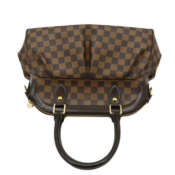 LOUIS VUITTON  Trevi PM Damier Ebene Satchel Shoulder Bag Brown - Picture 5 of 13